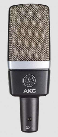 AKG C214 microphone