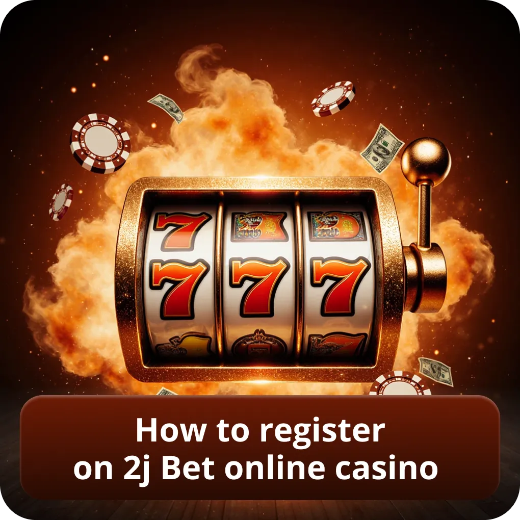 How to register on 2j Bet online casino