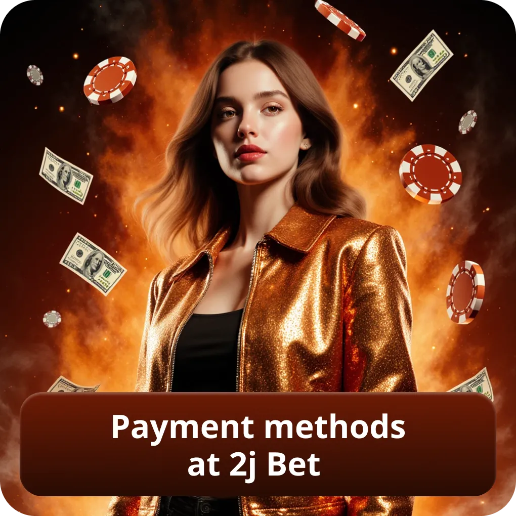 Payment methods at 2j Bet