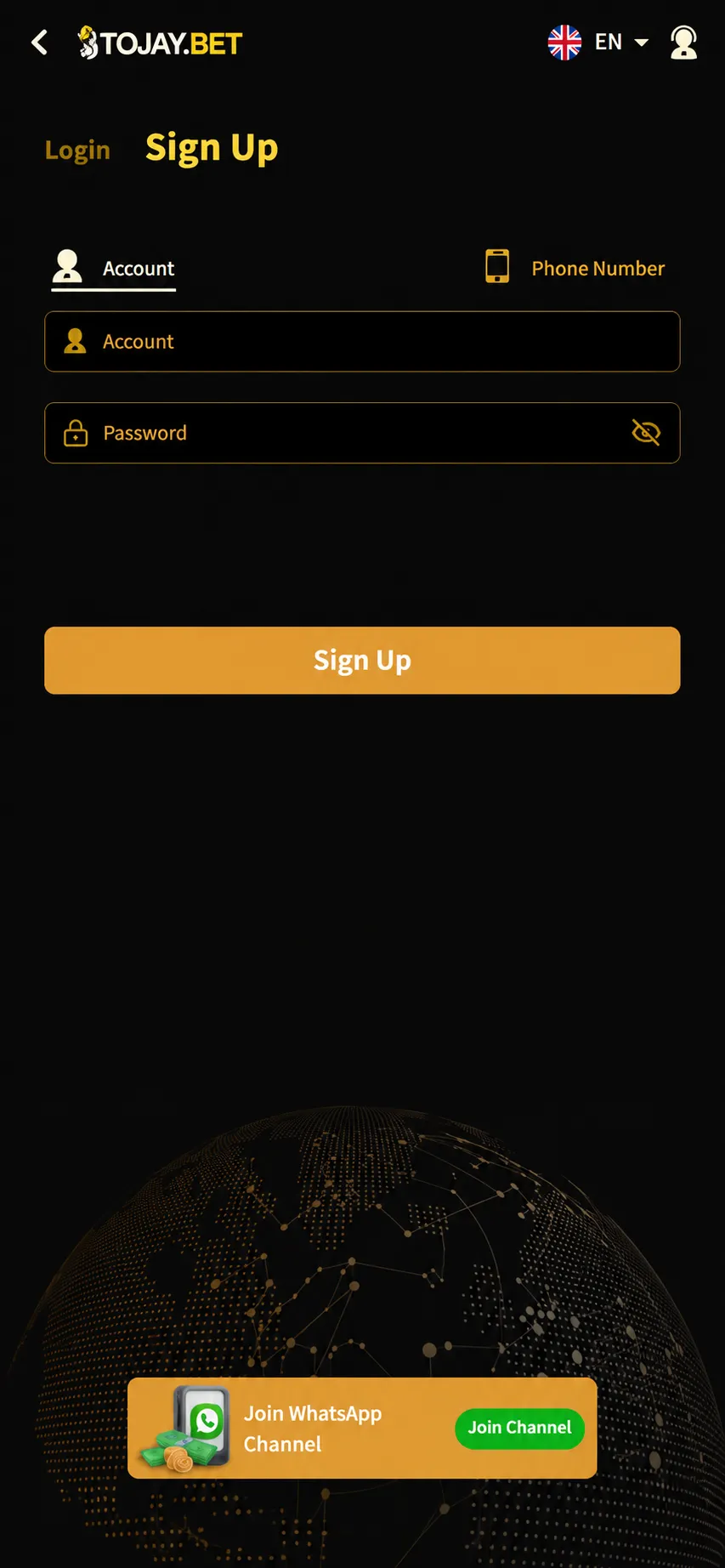 New user bonuses on 2j Bet game